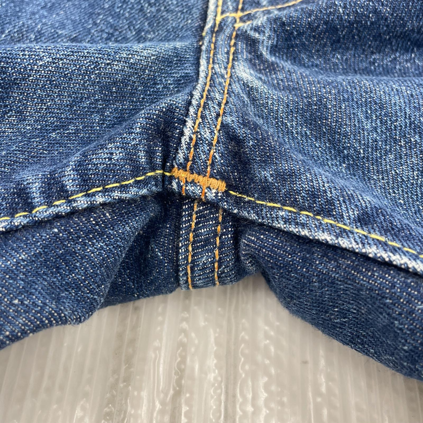 デニムパンツ 70s/501/66/BIGE ネイビー