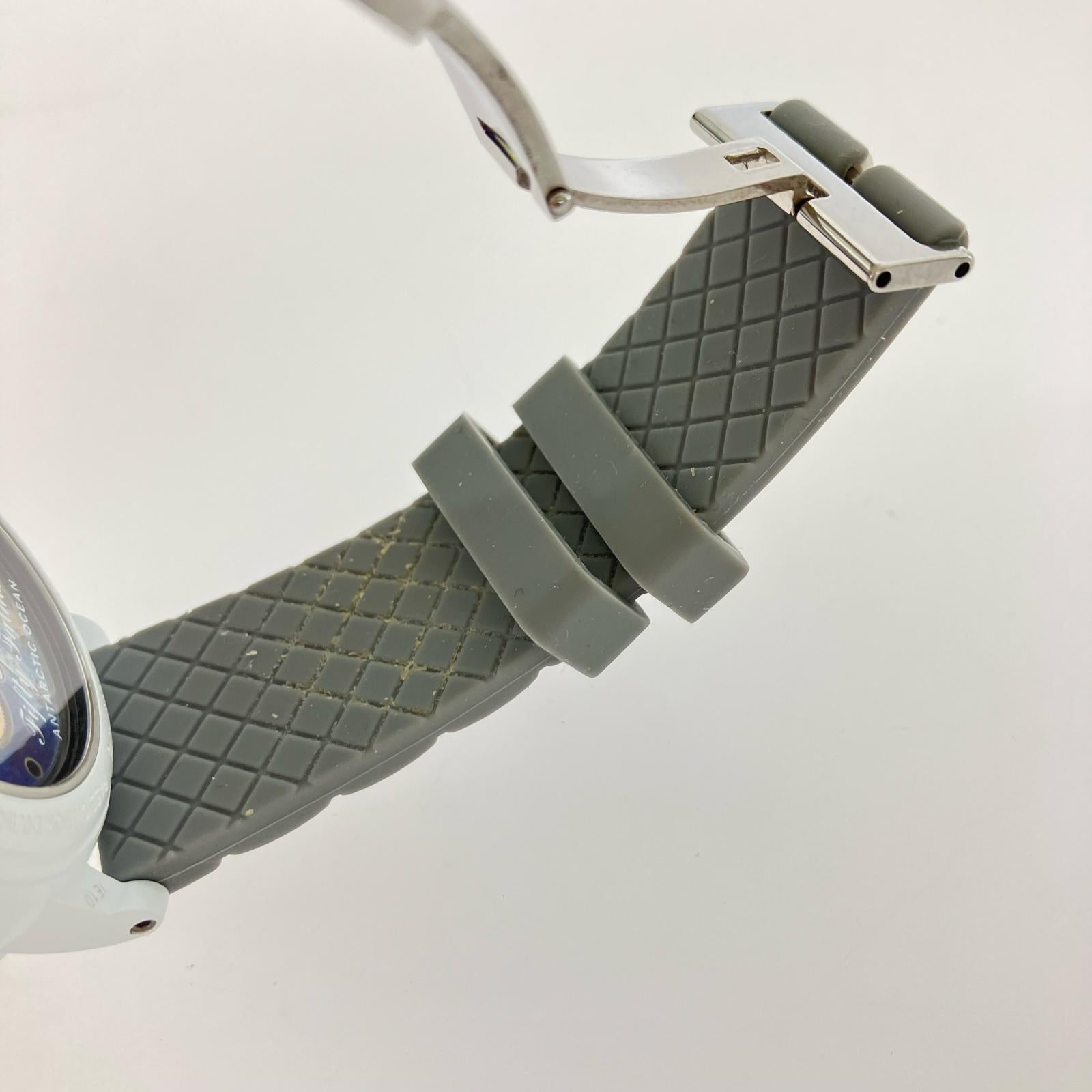 腕時計 ×BLANCPAIN ANTARCTIC OCEAN 灰白 ホワイト