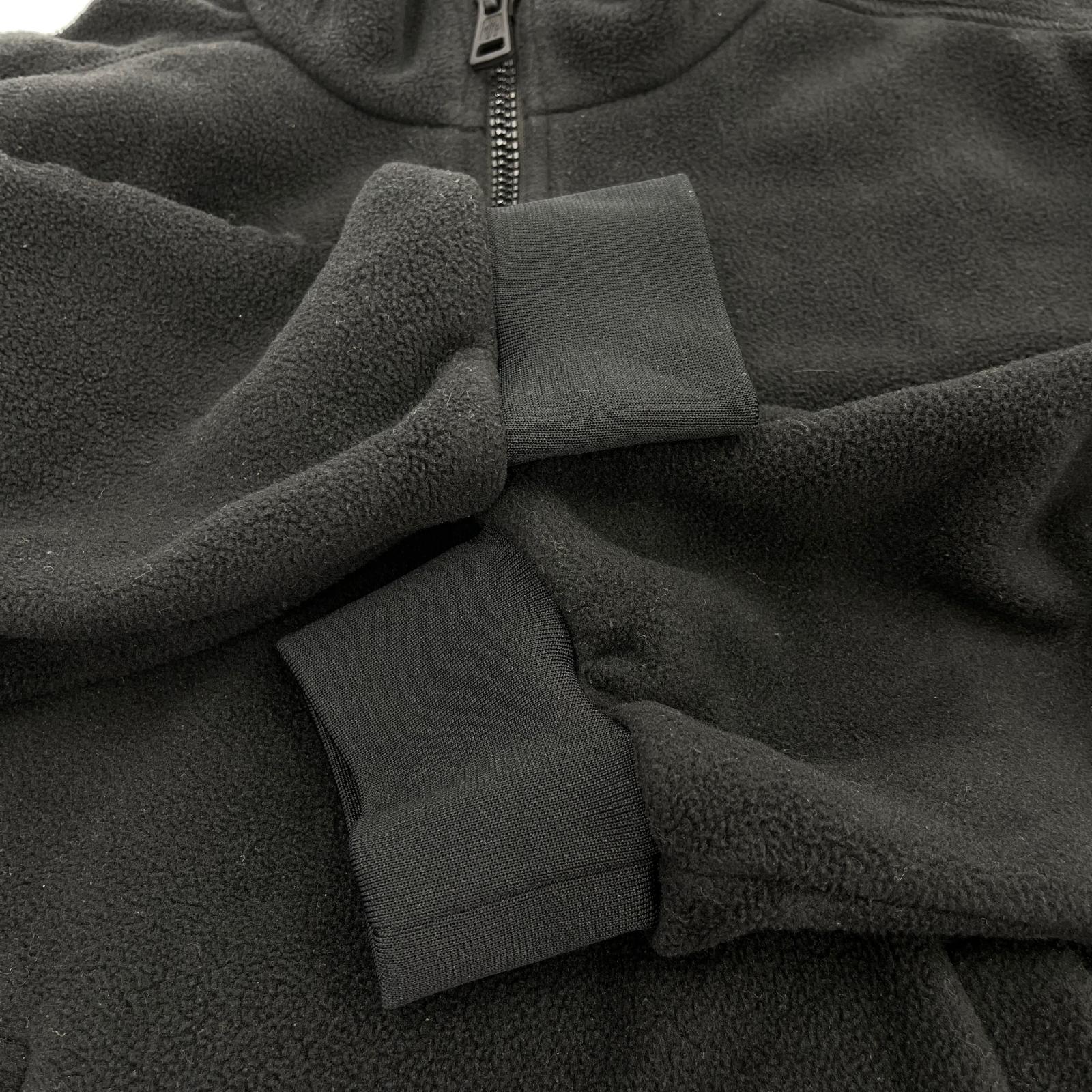 ジャケット 21AW MAGLIA CARDIGAN ハーフジップ フリース 黒 (L) L ブラック