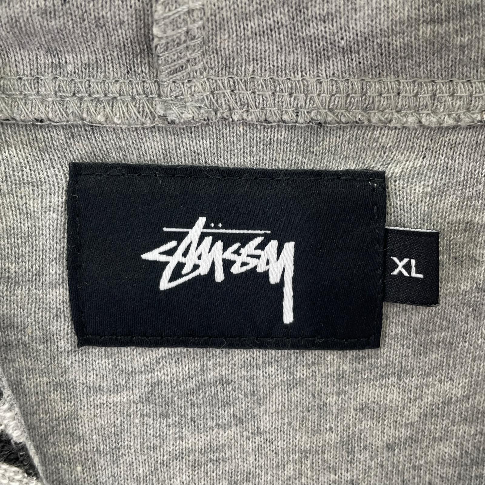 パーカー メキシカンパーカー 総柄 黒グレー (XL) ブラック