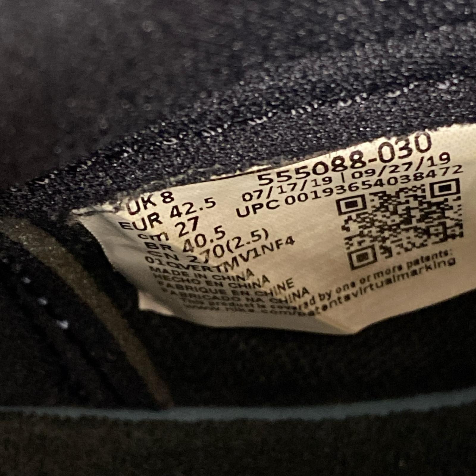 スニーカー AIR JORDAN 1 RETRO HIGH OG 555088-030 27cm (US9 UK8 1/2 EU44)