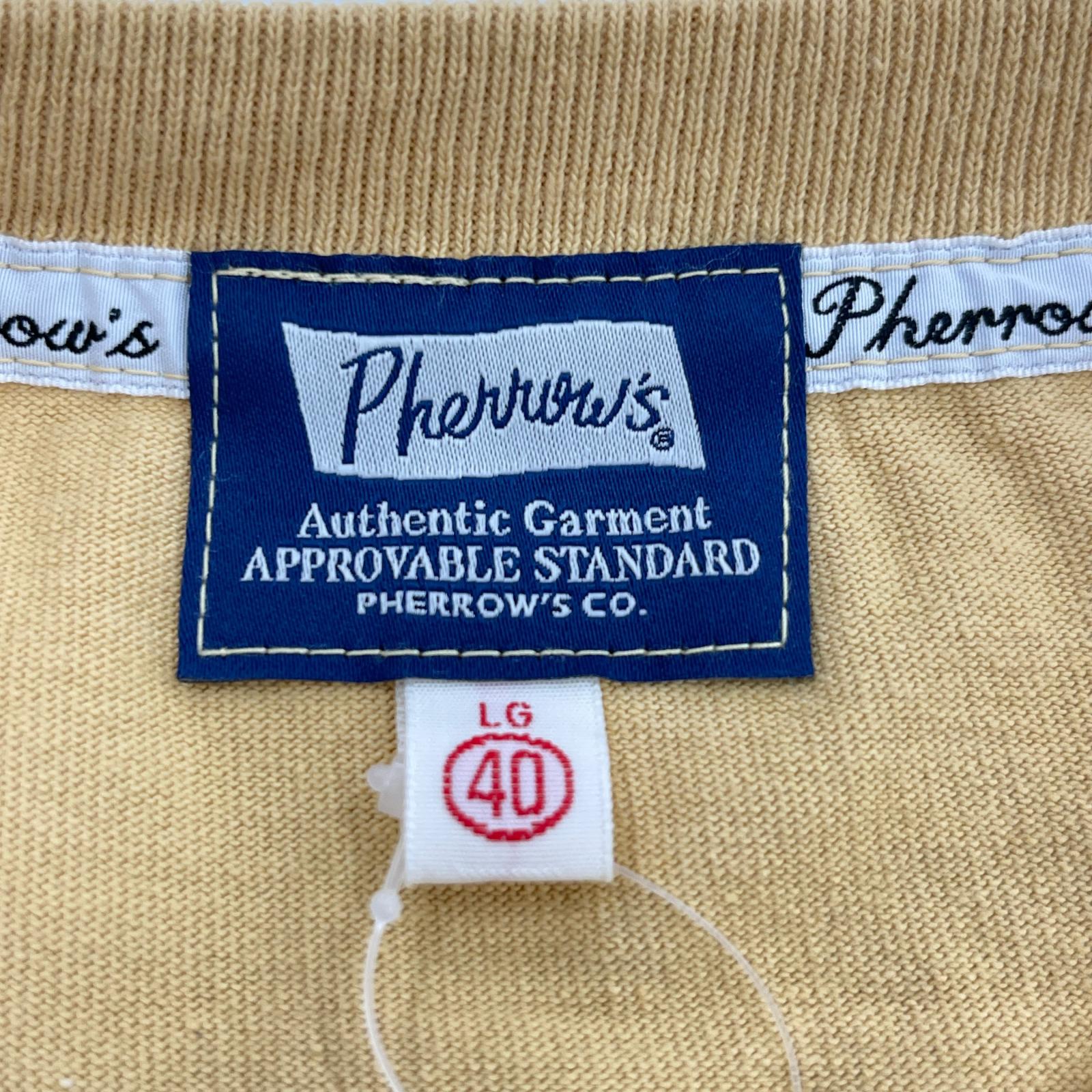 半袖Tシャツ 23ss diner 先染め 40 ベージュ