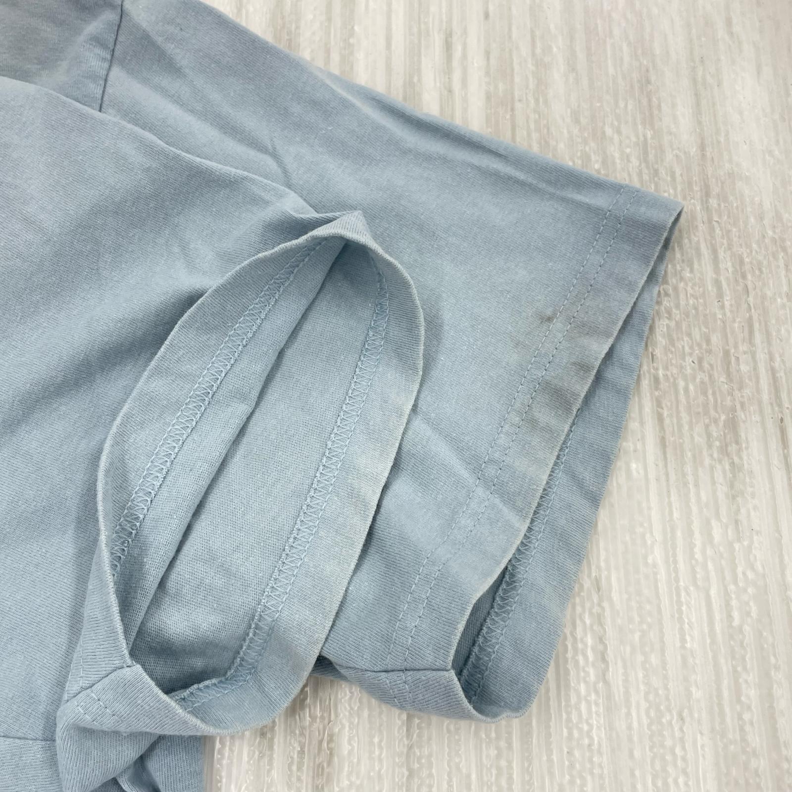 半袖Tシャツ 22FW Warning Tee 青 (L) L ブルー
