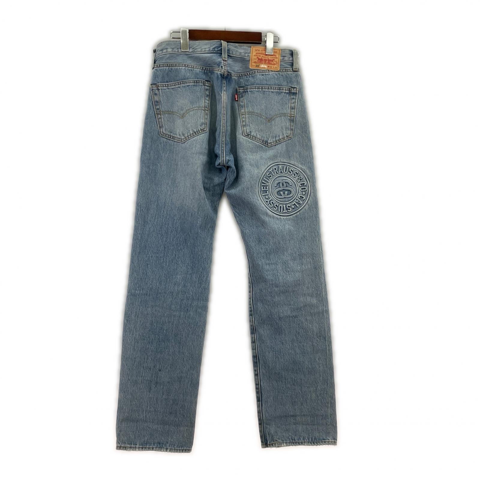 デニムパンツ ×Levi's EMBOSSED 501 W32 L32 32 ブルー