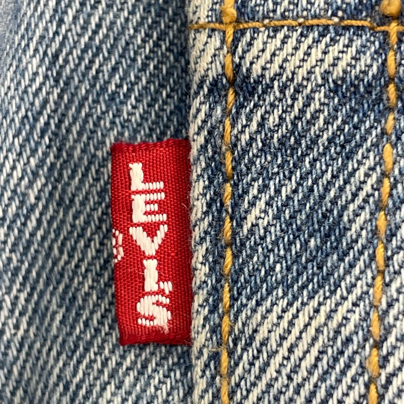 デニムパンツ ×Levi's EMBOSSED 501 W32 L32 32 ブルー