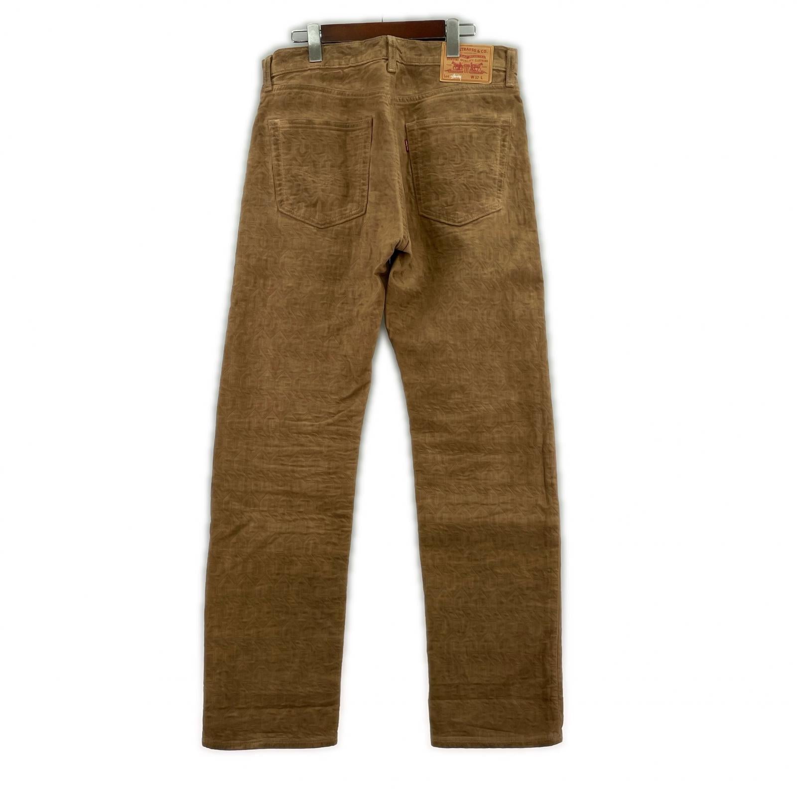 パンツ ×Levi's Dyed Jacquard Jeans BWN W32 32 ブラウン