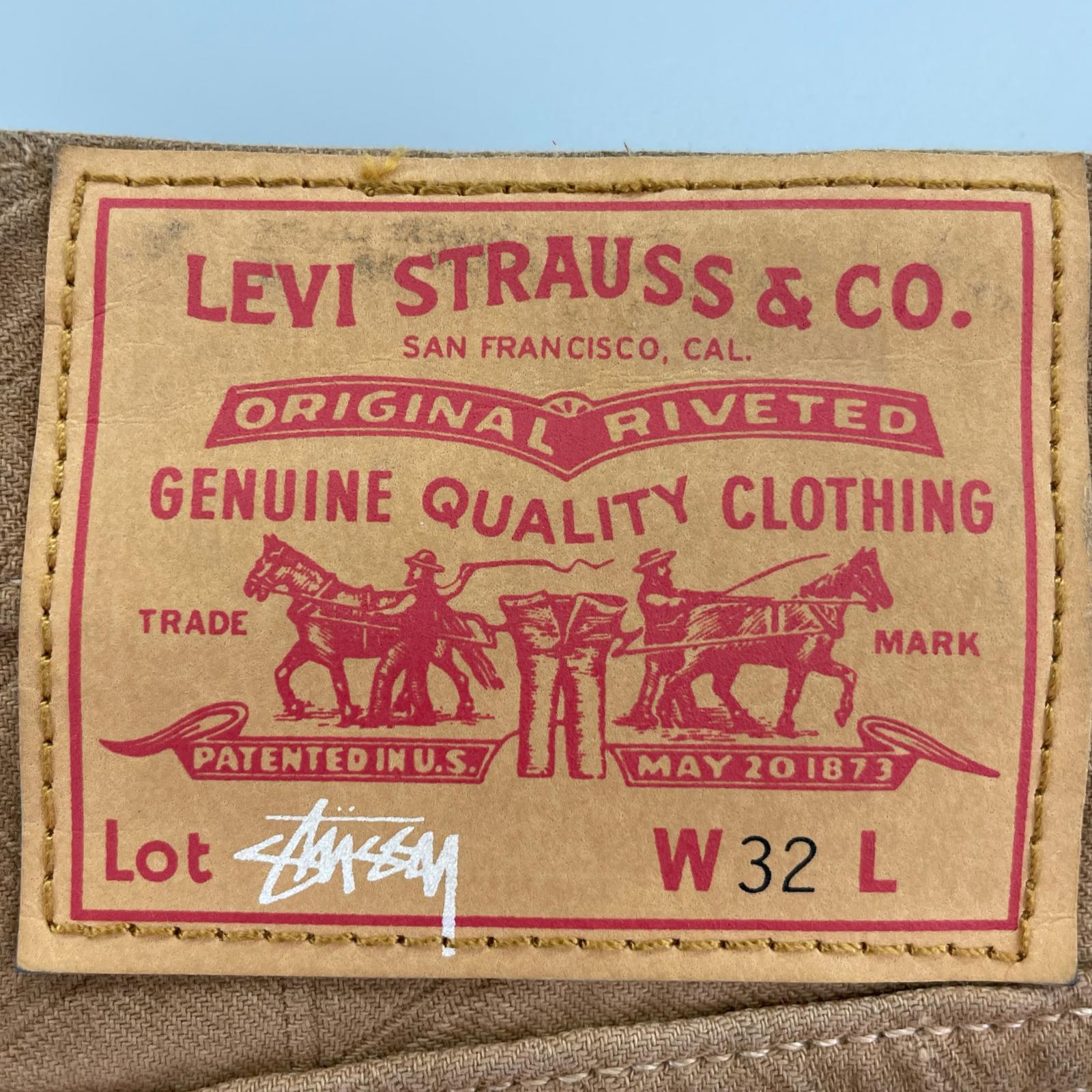 パンツ ×Levi's Dyed Jacquard Jeans BWN W32 32 ブラウン
