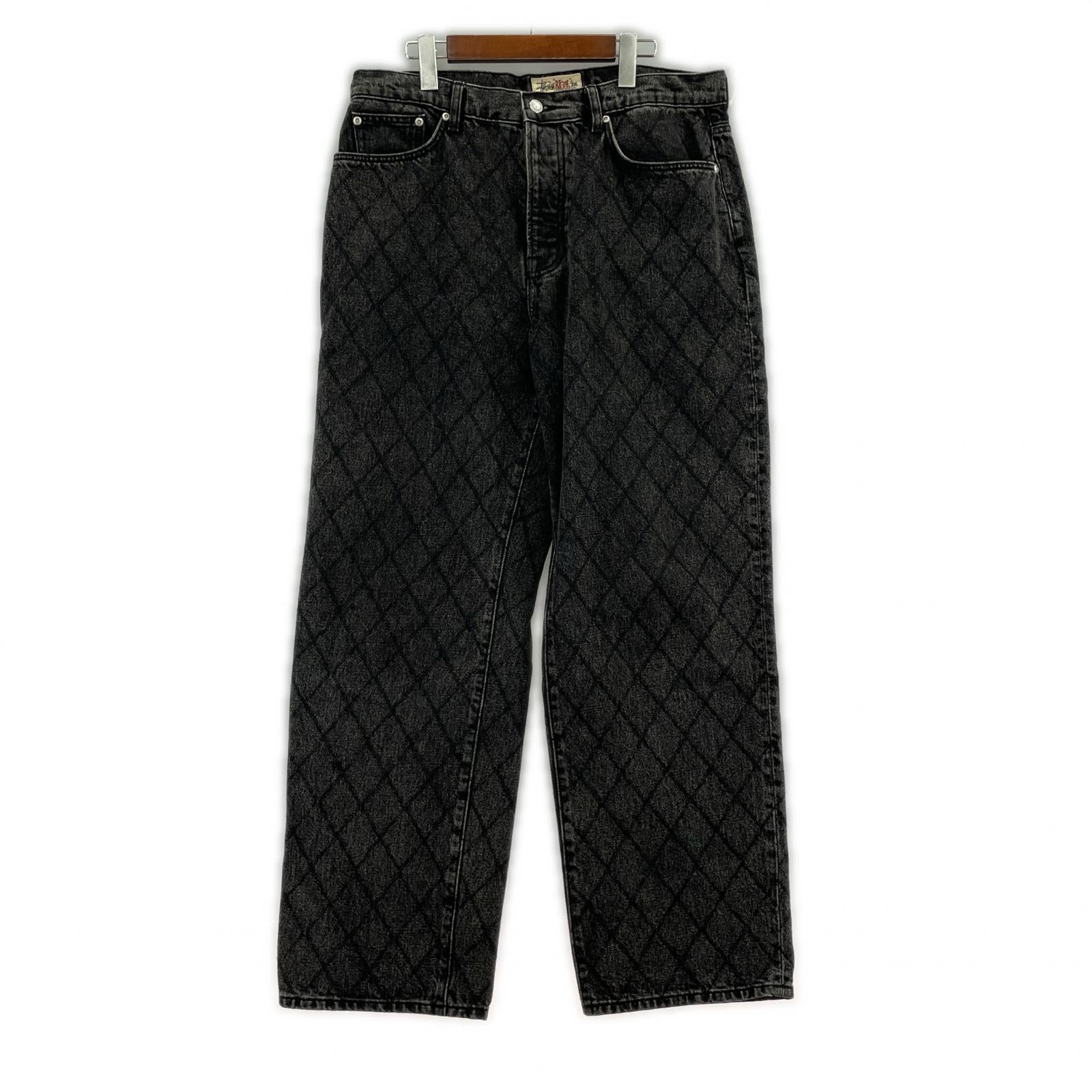 デニムパンツ BIG OL' JEAN QUILTED DENIM BLK W32 32 ブラック