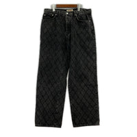 デニムパンツ BIG OL' JEAN QUILTED DENIM BLK W32 32 ブラック
