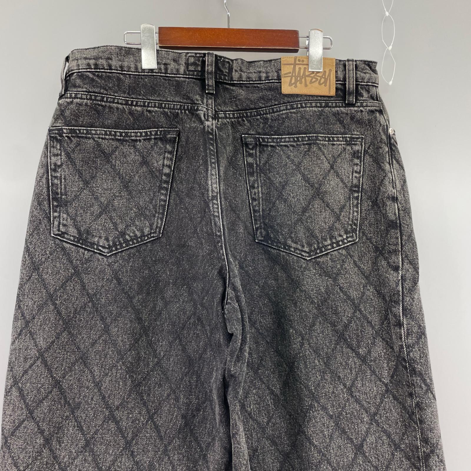デニムパンツ BIG OL' JEAN QUILTED DENIM BLK W32 32 ブラック
