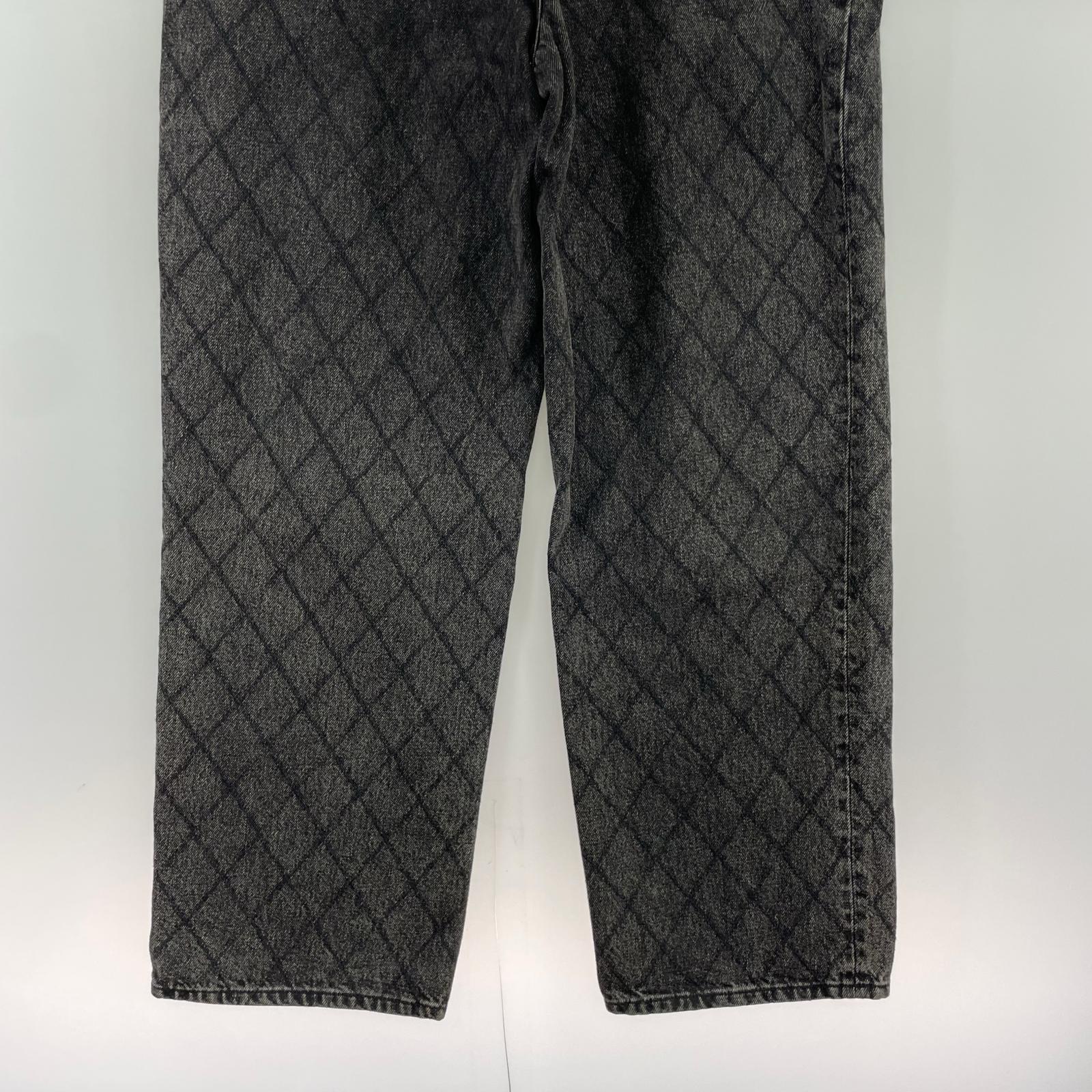 デニムパンツ BIG OL' JEAN QUILTED DENIM BLK W32 32 ブラック
