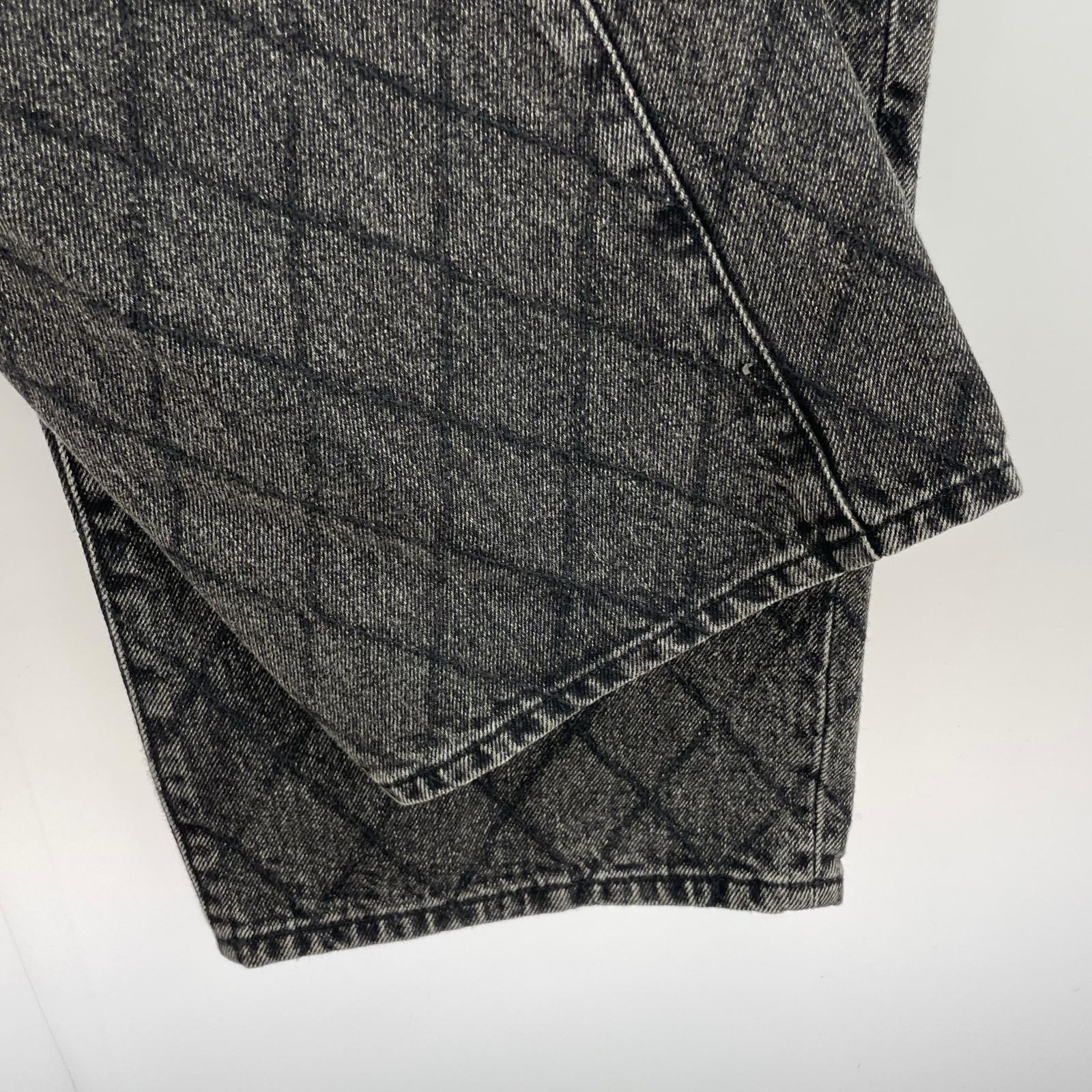 デニムパンツ BIG OL' JEAN QUILTED DENIM BLK W32 32 ブラック