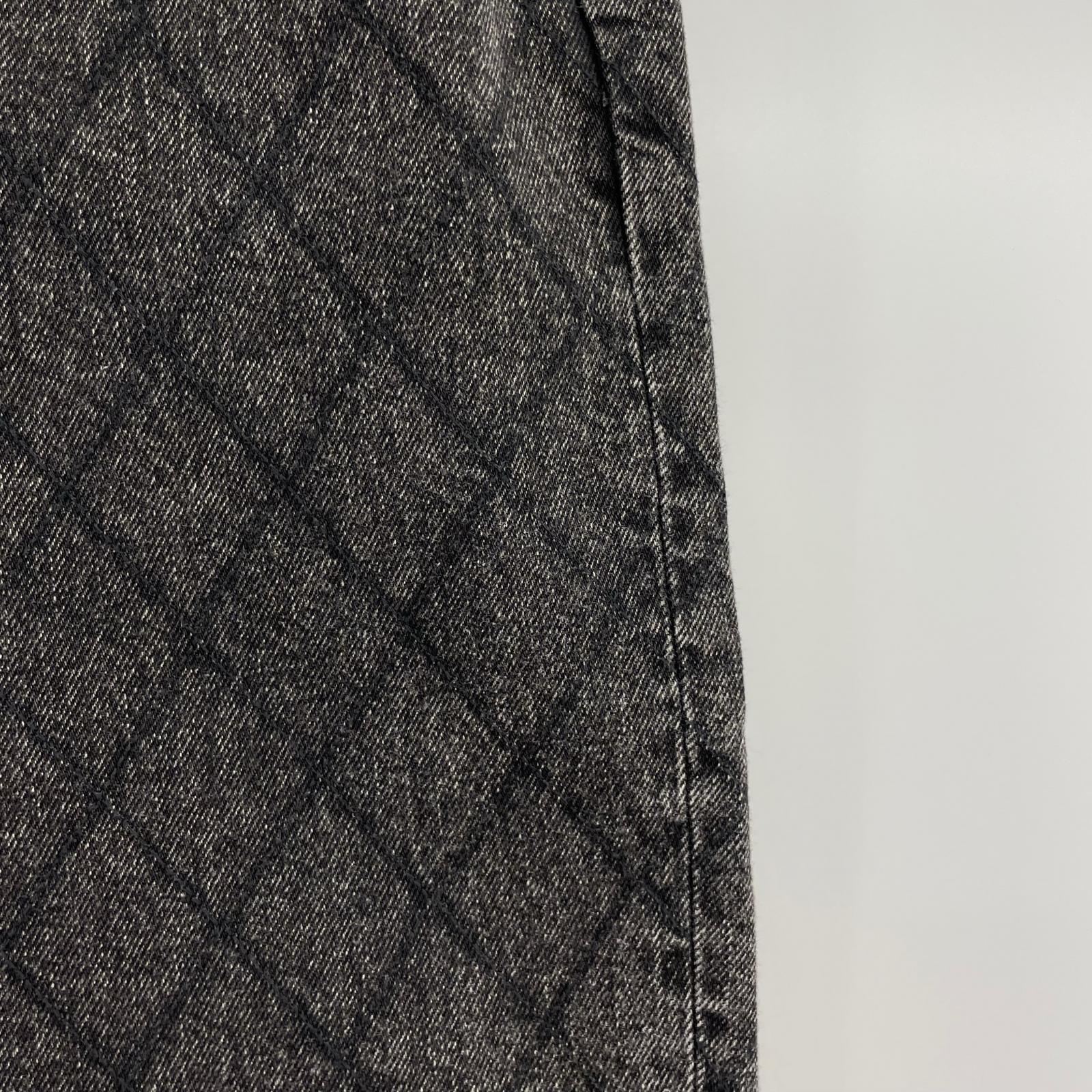 デニムパンツ BIG OL' JEAN QUILTED DENIM BLK W32 32 ブラック