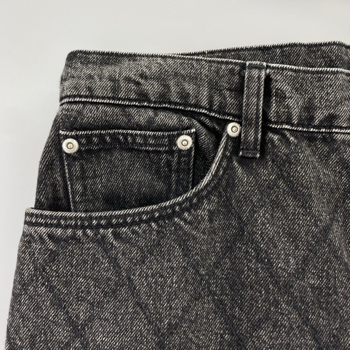 デニムパンツ BIG OL' JEAN QUILTED DENIM BLK W32 32 ブラック