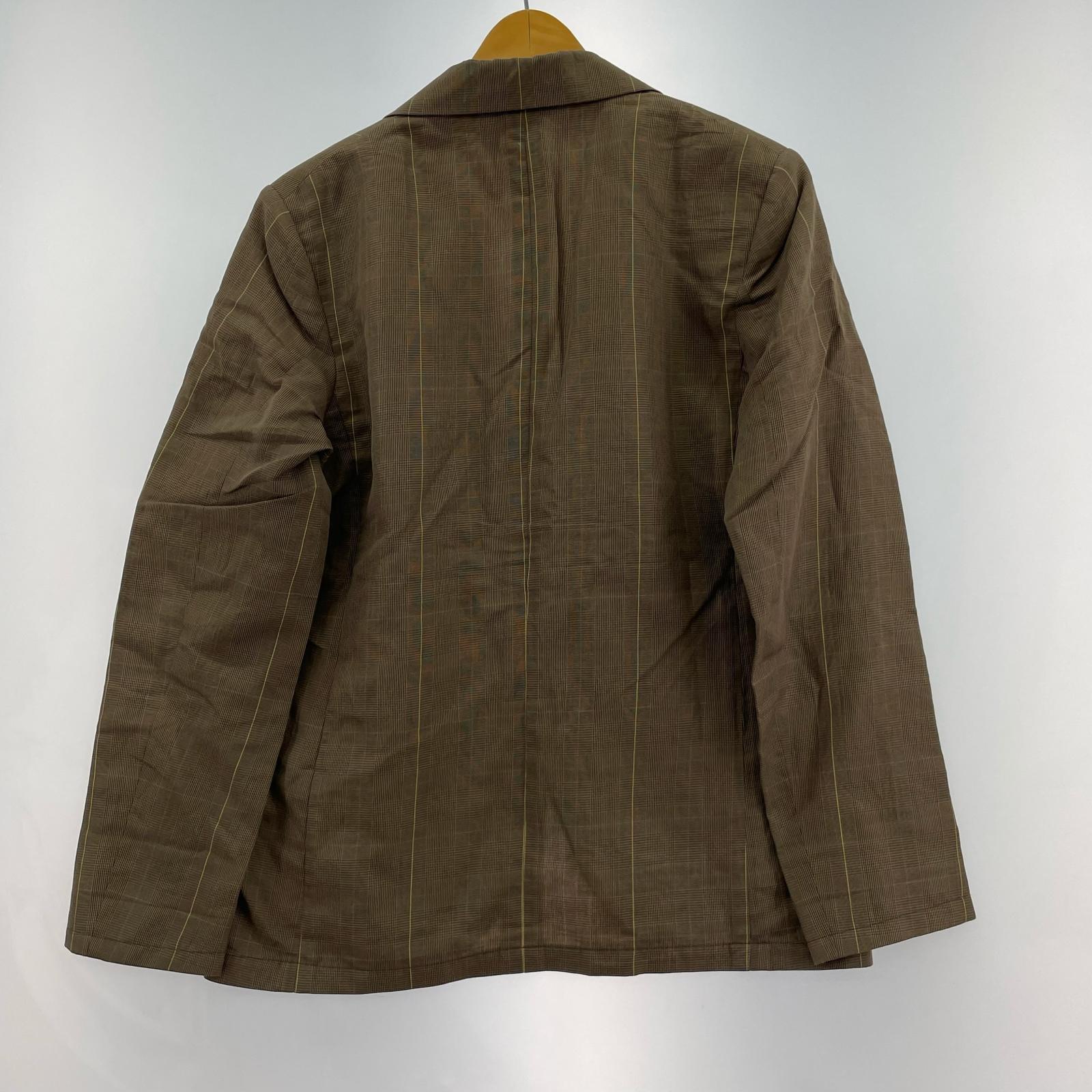 テーラードジャケット GLEN CHECK JACKET ブラウン 1 ブラウン