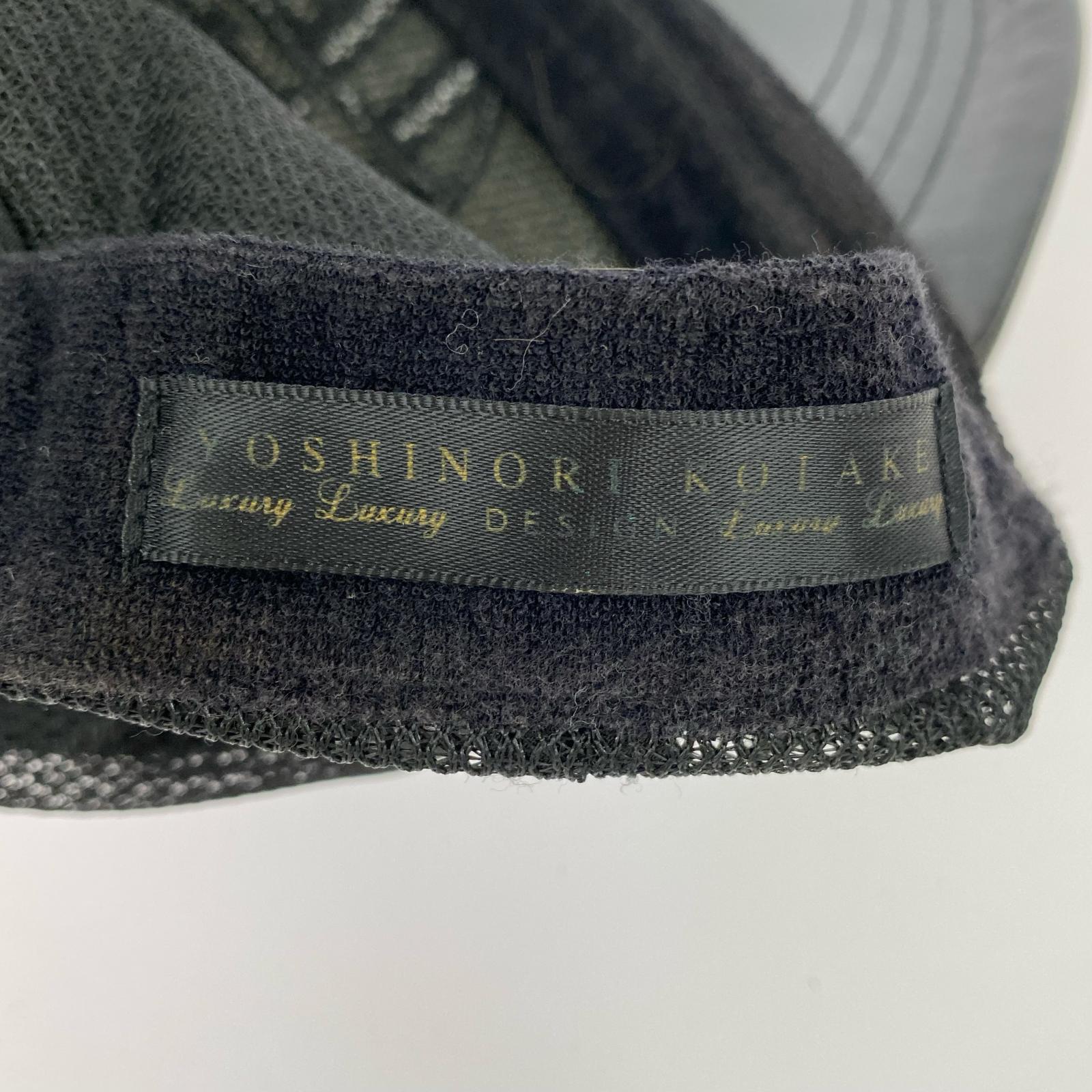 キャップ YOSHINORI KOTAKE×Barneys new York Cap ブラック
