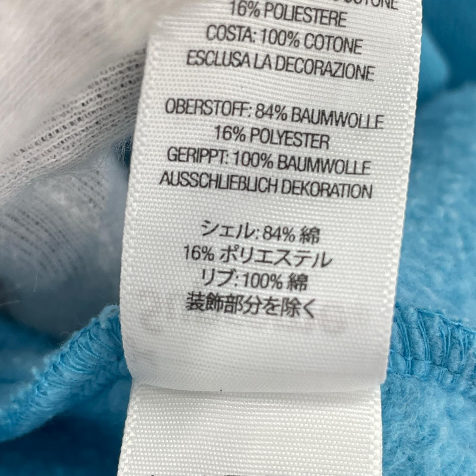 パーカー 26SS Small Box Logo Paragraph parka S ブルー