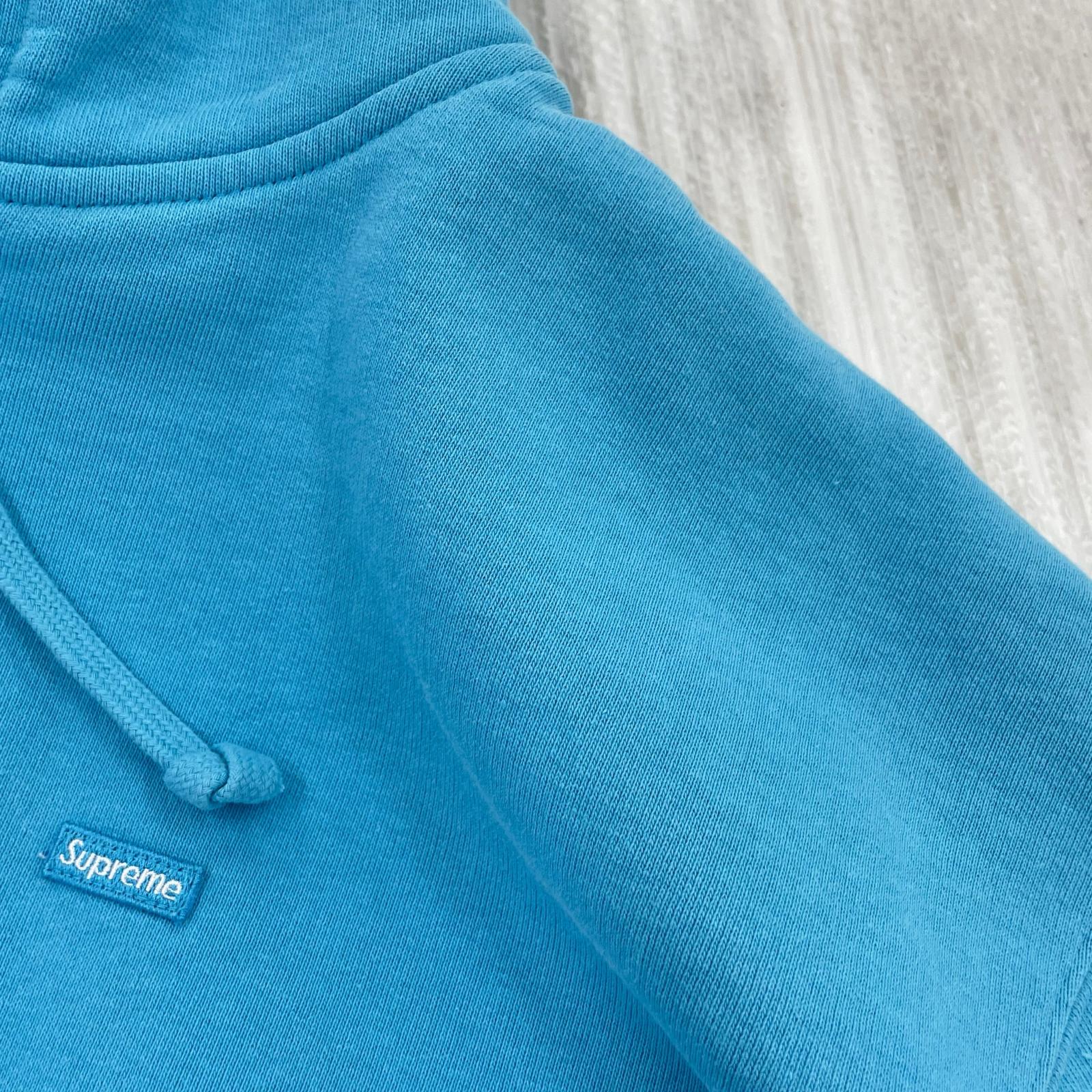 パーカー 26SS Small Box Logo Paragraph parka S ブルー