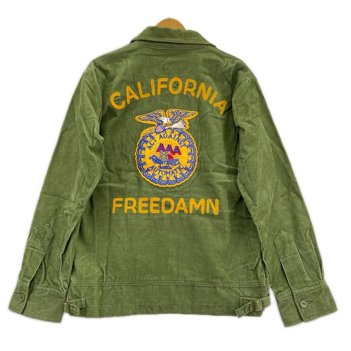 ジャケット AAA Corduroy farmers jacket GRN L グリーン