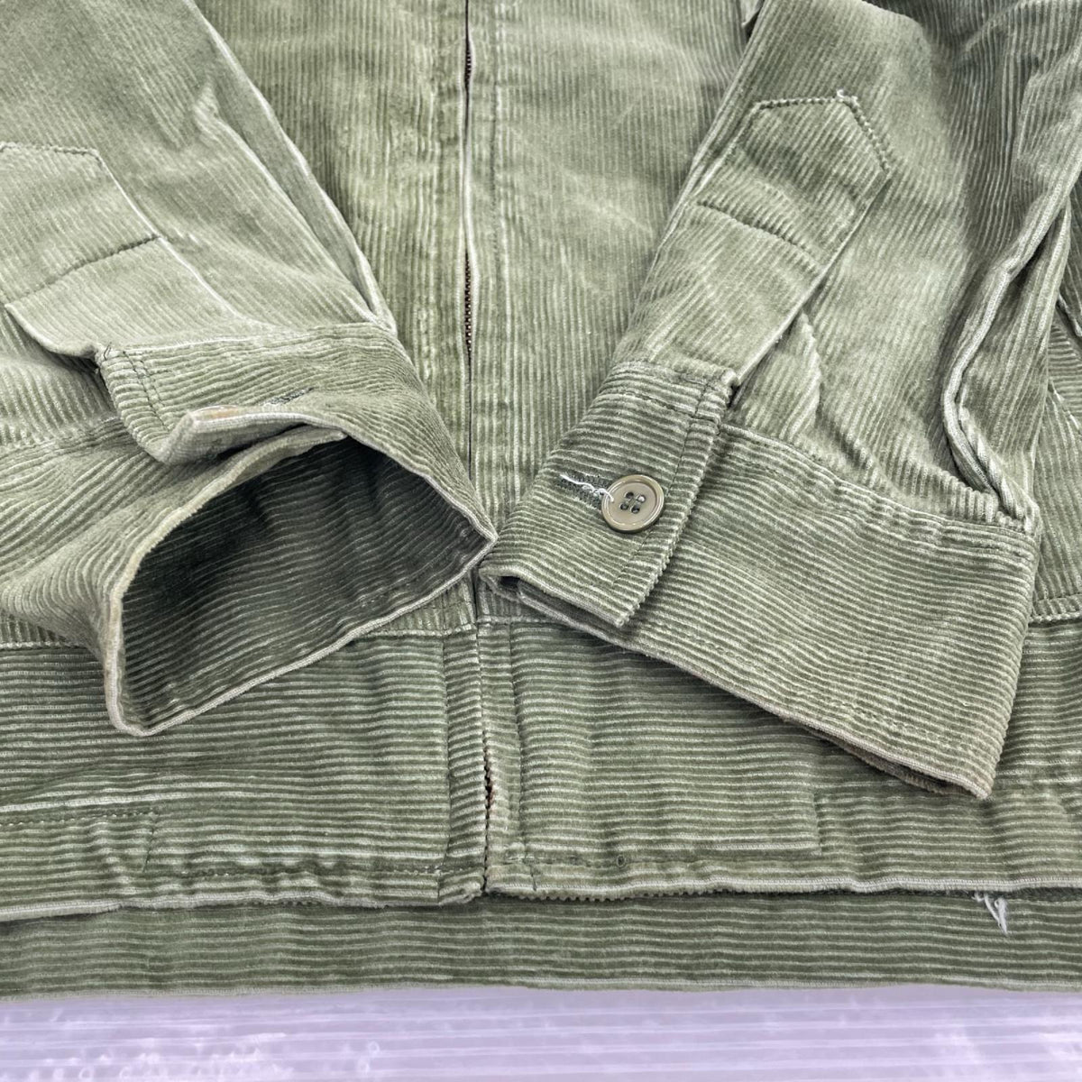 ジャケット AAA Corduroy farmers jacket GRN L グリーン