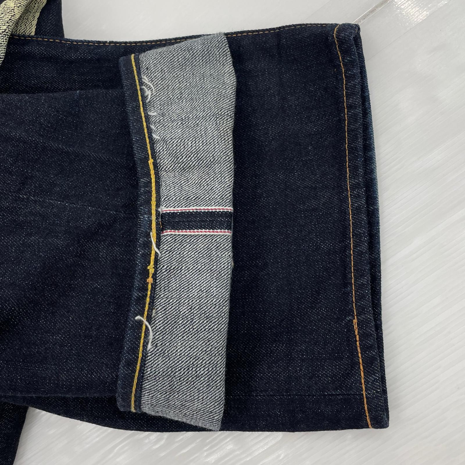 デニムパンツ 赤耳 ビッグカモメ Lot.2001 戒 ネイビー