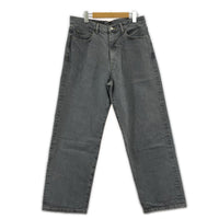 デニムパンツ 13.5oz デニム 5ポケット バギーテーパードパンツ 33 グレー