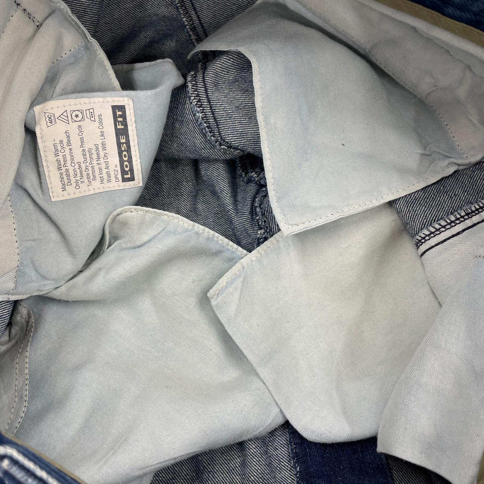 デニムパンツ DOCKERS 2タックデニム ブルー