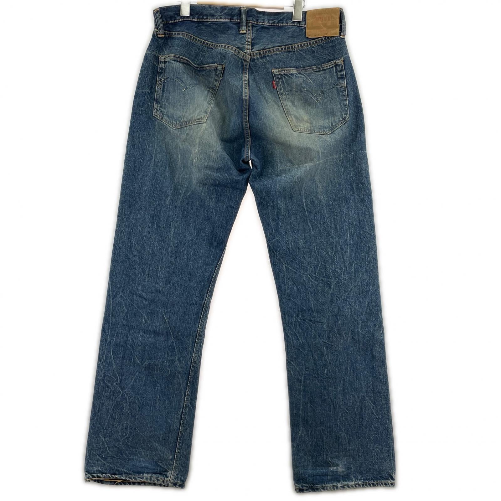 デニムパンツ 12oz Standard Straight Jeans Lot 27001 ブルー