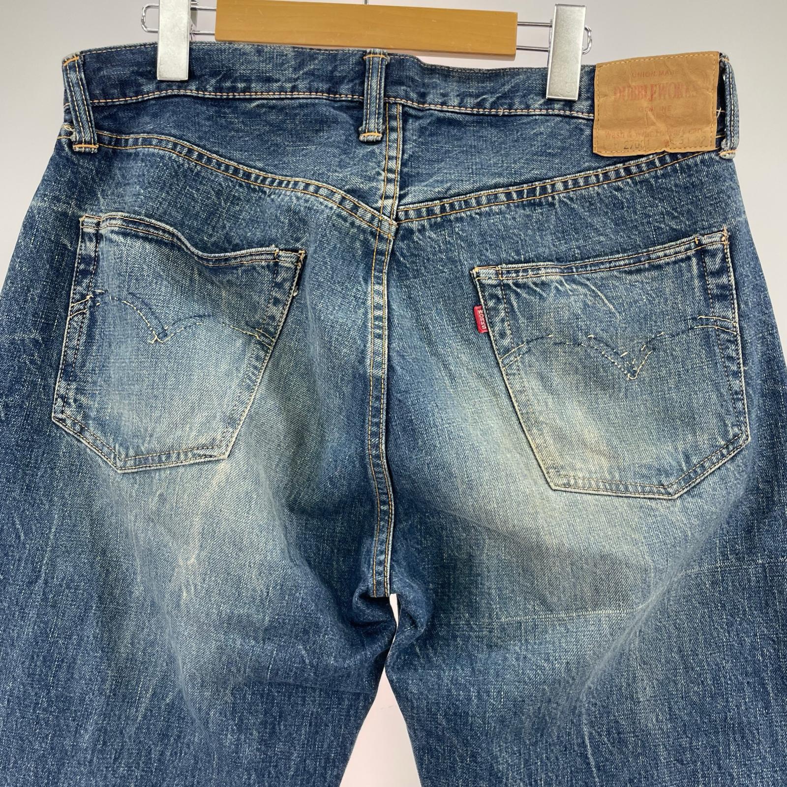 デニムパンツ 12oz Standard Straight Jeans Lot 27001 ブルー