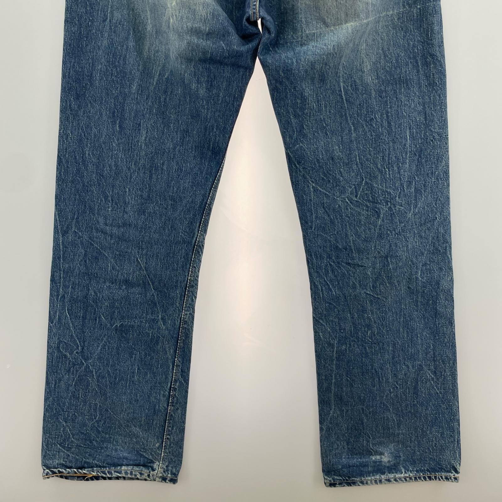 デニムパンツ 12oz Standard Straight Jeans Lot 27001 ブルー