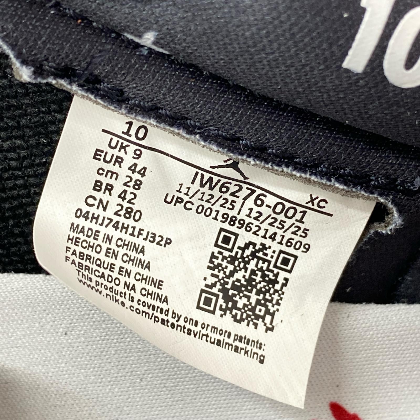 スニーカー AJ1 RETRO LOW OG Banned 28cm