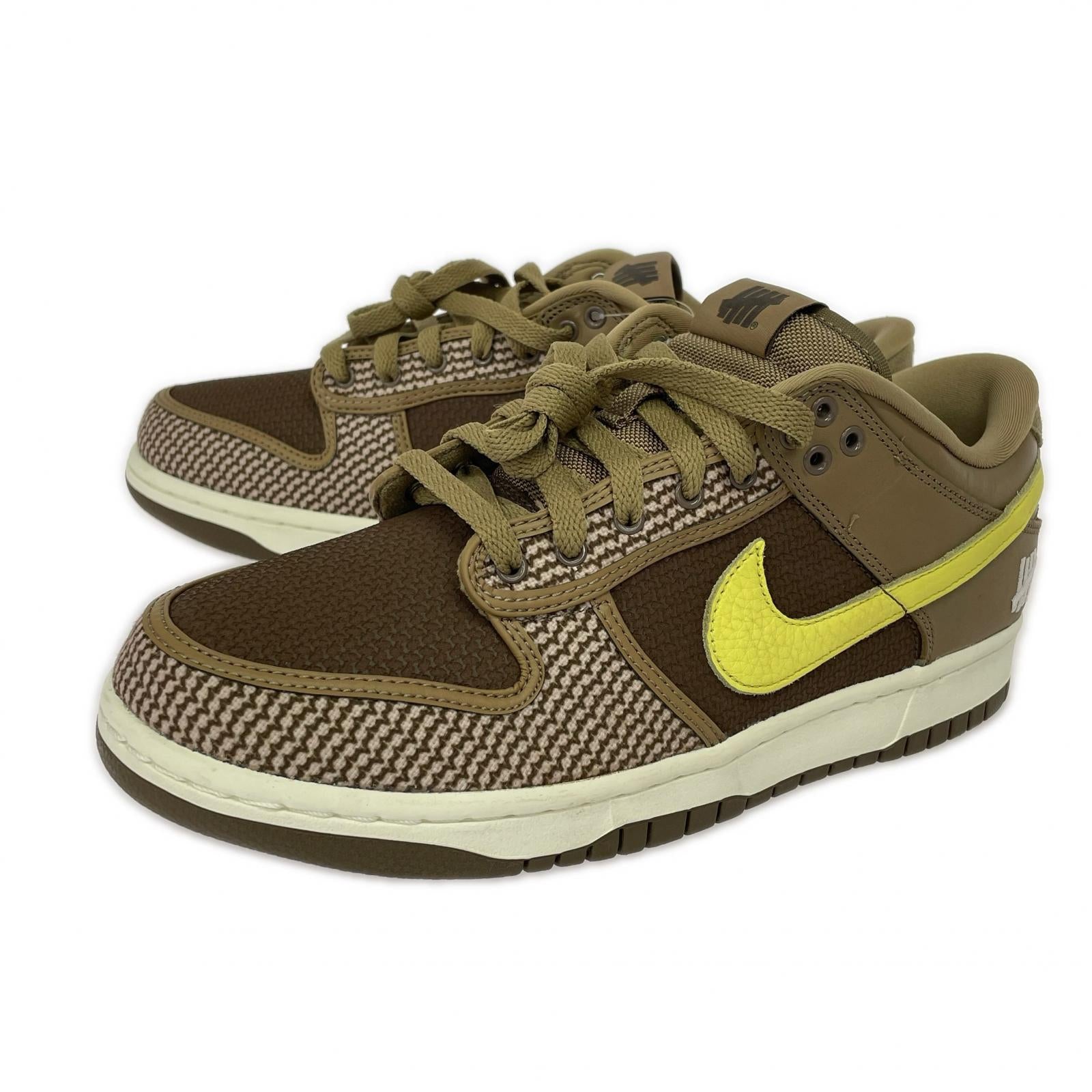 スニーカー ×UNDEFEATED DUNK LOW SP 28cm 28cm (US10 UK9 1/2 EU46) ブラウン