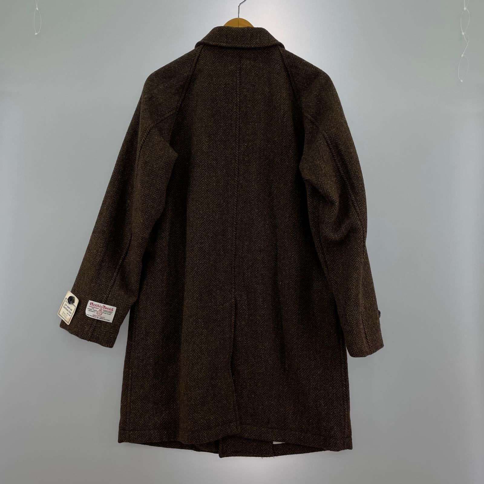 ジャケット Bal Collar Coat ヘリンボーン 茶(XS)