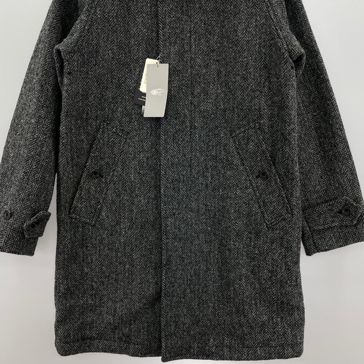 ジャケット Bal Collar Coat ヘリンボーン グレー(XS)