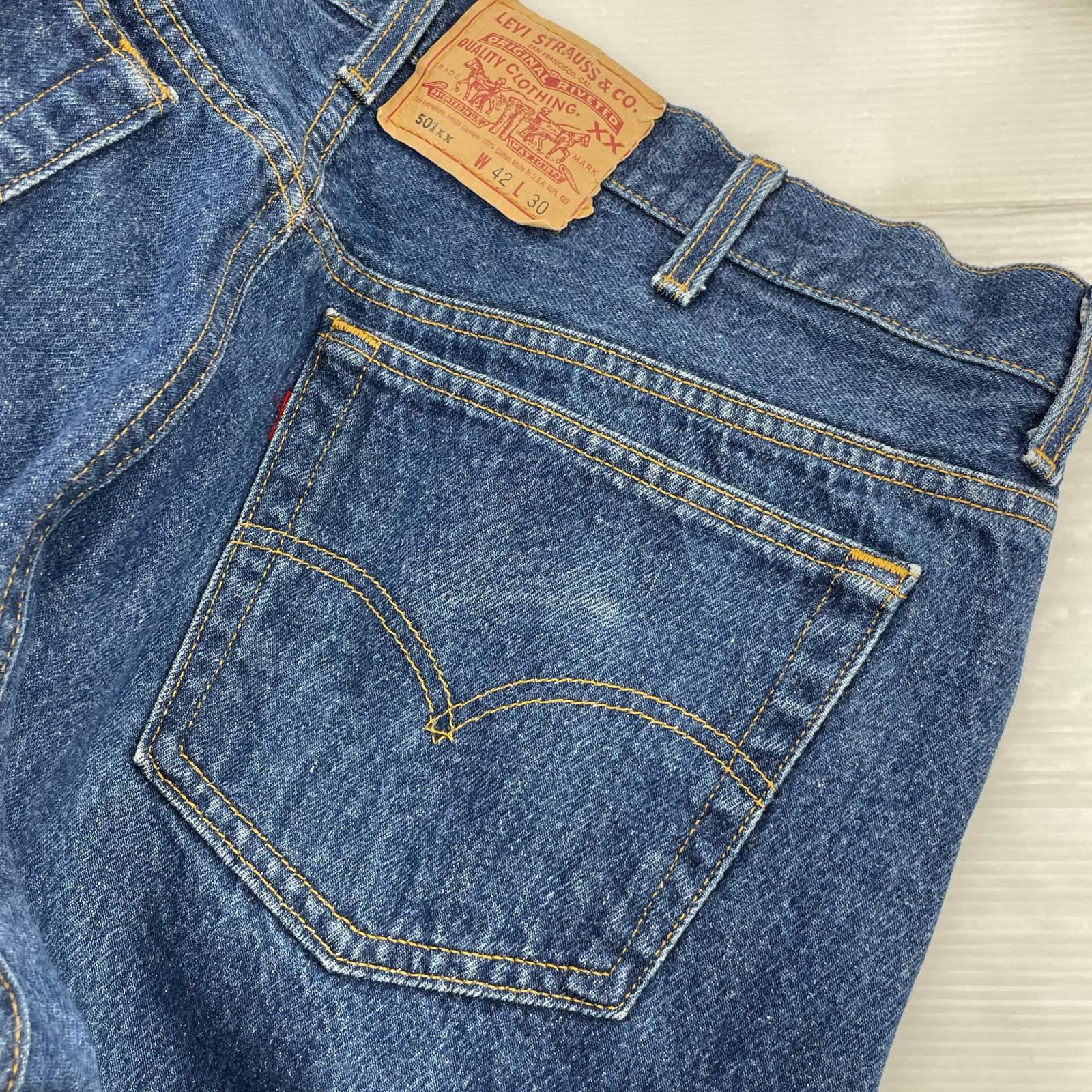 デニムパンツ 94年製 501xx 刻印552 USA製 W42L30 42