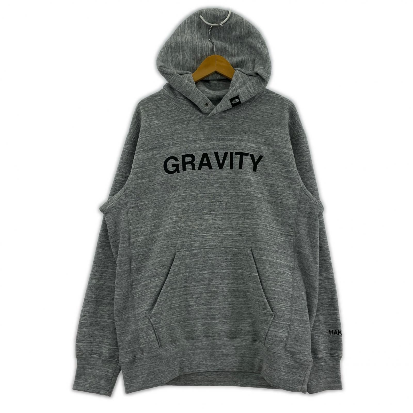 パーカー GRAVITY HAKUBA PULLOVER HOODIE グレー (XL) グレー