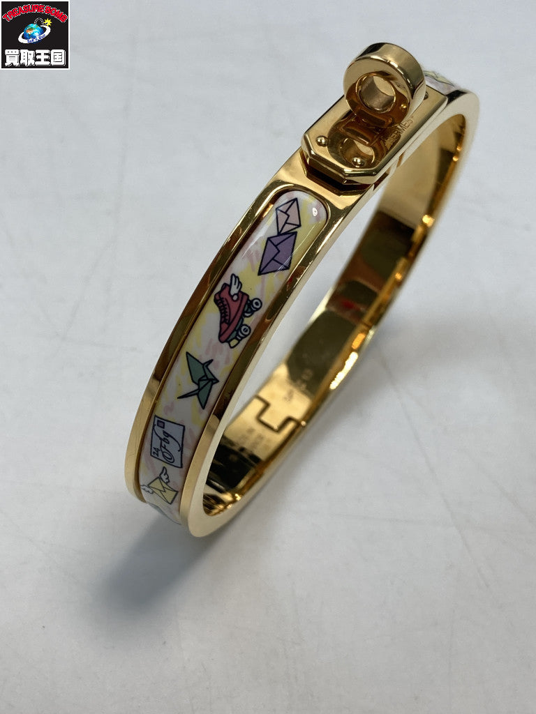 HERMES ミニ クリック ケリー フラッグシップ エナメルブレスレット