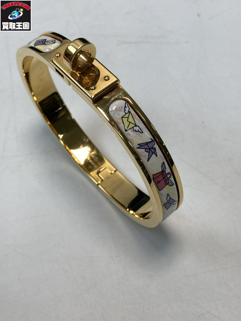 HERMES ミニ クリック ケリー フラッグシップ エナメルブレスレット
