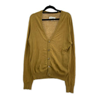 カーディガン MAISON MARGIELA エルボーパッチカーディガン M キャメル M