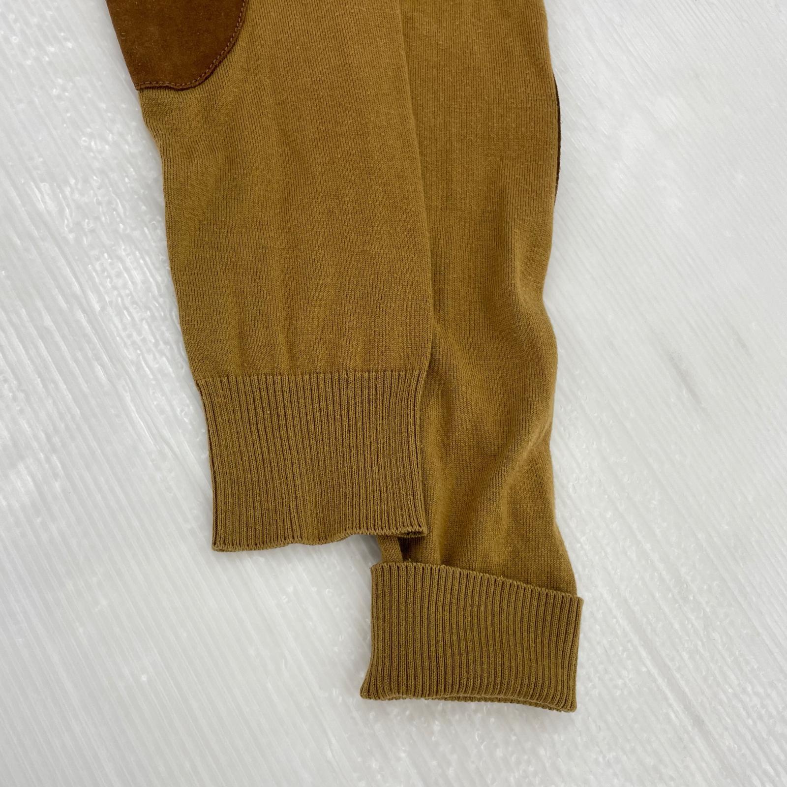 カーディガン MAISON MARGIELA エルボーパッチカーディガン M キャメル M