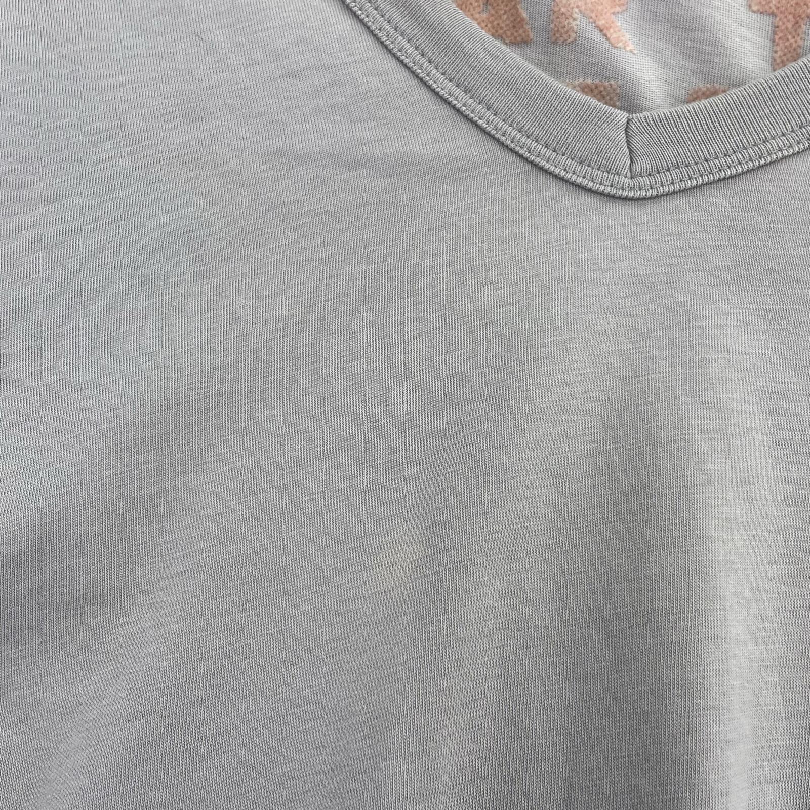 半袖Tシャツ MAISON MARGIELA フロッキープリントエイズTee L グレー系 L