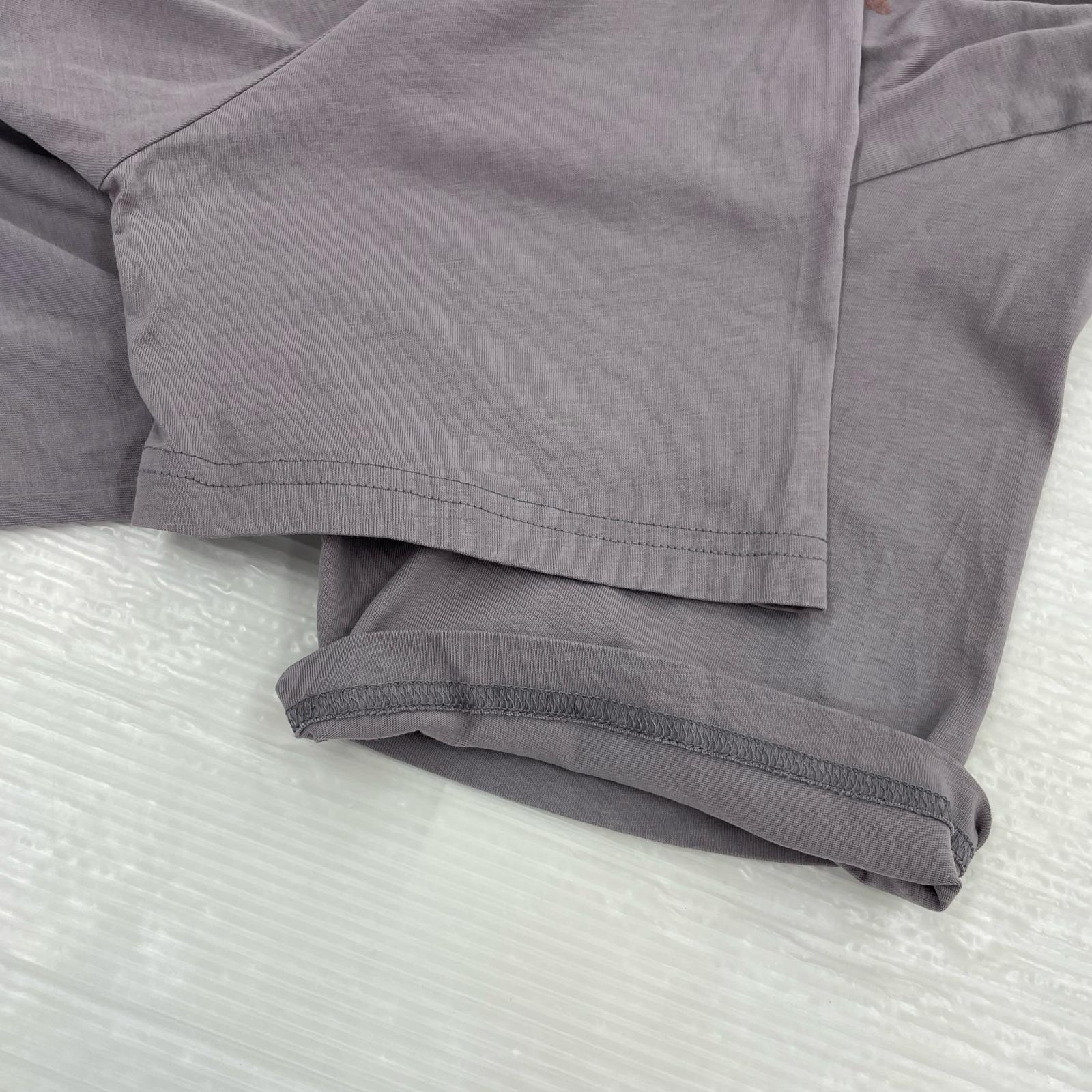 半袖Tシャツ MAISON MARGIELA フロッキープリントエイズTee L グレー系 L