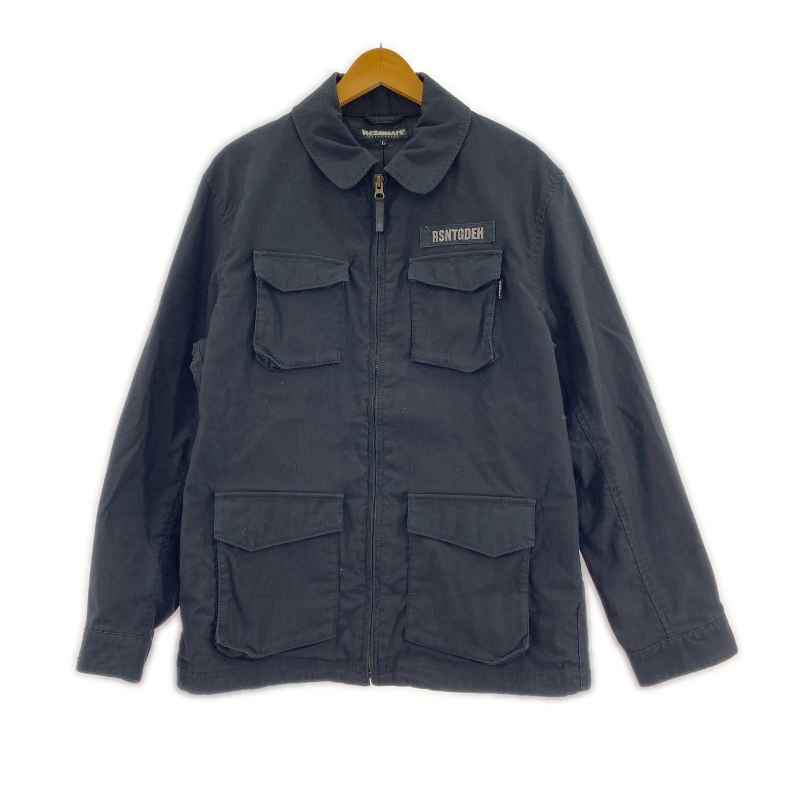 ジャケット GOODENOUGH 00s M-65 TYPE ミリタリージャケット L ブラック L ブラック