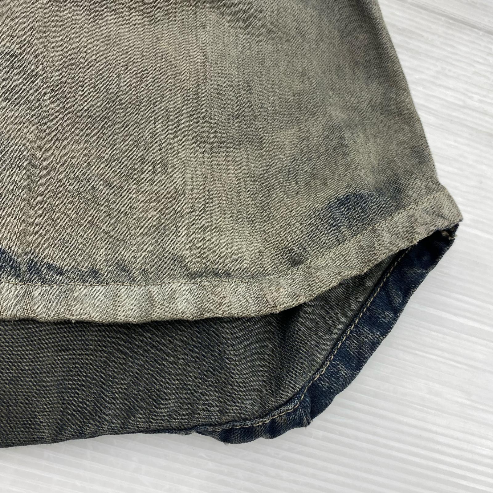 長袖シャツ Rick Owens LARRY FOGPOCKET SHIRT DRKDUST DEGRADE 44