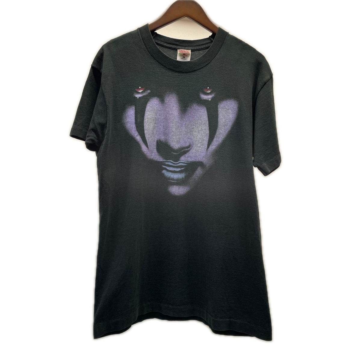 半袖Tシャツ 90s RAZER Cry No More アメコミTシャツ1996年 フルーツ2枚タグ L ブラック