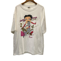 半袖Tシャツ 90s ベティー・ブープ ライブ キャラクターTシャツ 1996年 DIAMOND DUSTタグ L ホワイト