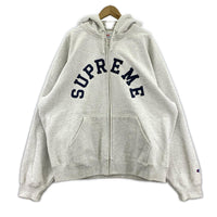 パーカー Supreme×Champion 24SS Zipup Hooded SweatSshirt ジップパーカー 2XL グレー グレー