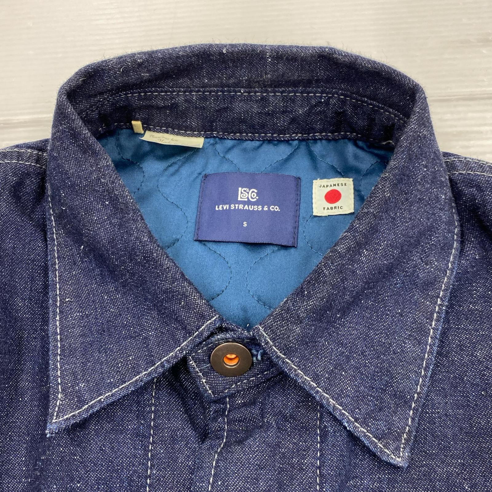 ジャケット Levi's BLUE TAB Naval Sack Coat サックコート S インディゴ S ネイビー