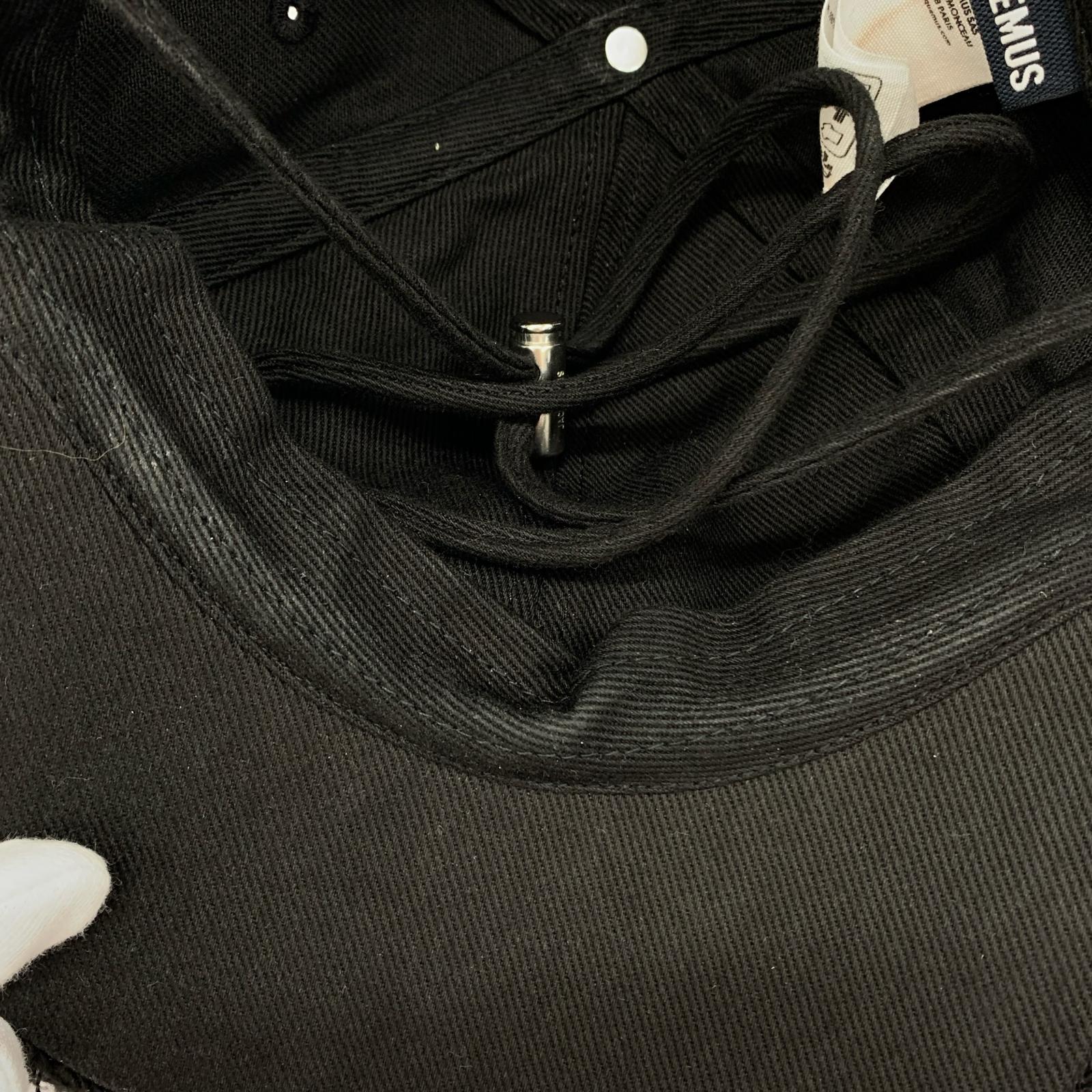 キャップ JACQUEMUS 黒 ブラック