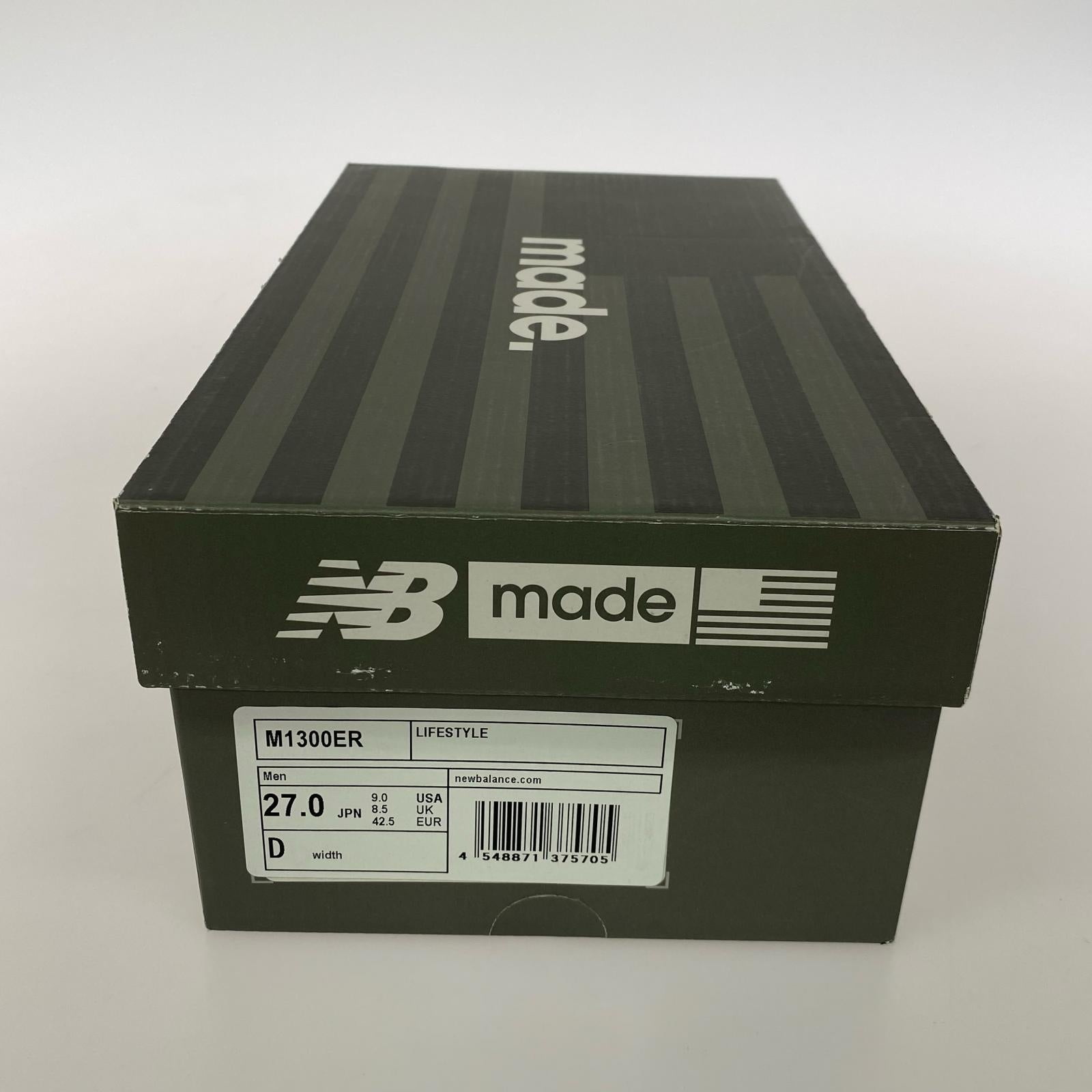 スニーカー M1300ER usa製 27cm (US9 UK8 1/2 EU44) グレー